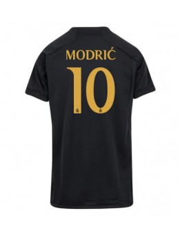 Billige Real Madrid Luka Modric #10 Tredjedrakt Dame 2023-24 Kortermet